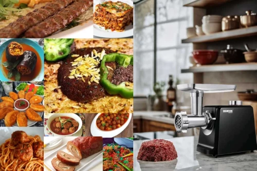 17 غذای خانگی که با گوشت چرخ کرده تهیه می‌شوند