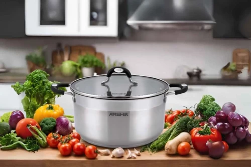 تکنیک‌های آشپزی با قابلمه استیل عرشیا - راهنمای جلوگیری از چسبیدن غذا و پخت یکنواخت