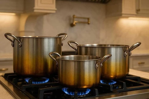 علت زرد شدن و تغییر رنگ قابلمه استیل چیست؟