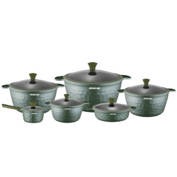 سرویس قابلمه 12 پارچه گرانیت عرشیا مدل CO110-2971