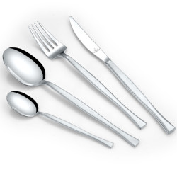  قیمت خرید مشخصات سرویس قاشق چنگال استیل 12 نفره 86 پارچه عرشیا مدل TM160M-3399