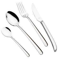  قیمت خرید مشخصات سرویس قاشق و چنگال استیل 18 نفره 95 پارچه عرشیا مدل TM548M-3456