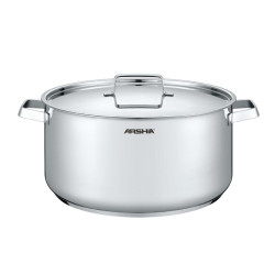 قابلمه استیل 28 سانت عرشیا مدل SS768-3667 قابلمه استیل 28 سانت عرشیا مدل SS768-3667