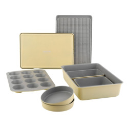 سرویس قالب 9 پارچه نچسب کیک و شیرینی عرشیا مدل BW115-3715