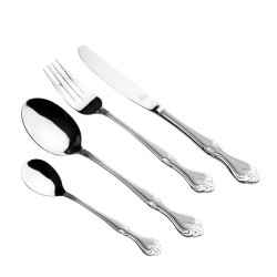 سرویس قاشق چنگال استیل 12 نفره 48 پارچه عرشیا مدل TM112S-3765 سرویس قاشق چنگال استیل 12 نفره 48 پارچه عرشیا مدل TM112S-3765