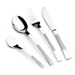 سرویس قاشق چنگال استیل 6 نفره 26 پارچه عرشیا مدل TM478S-3844