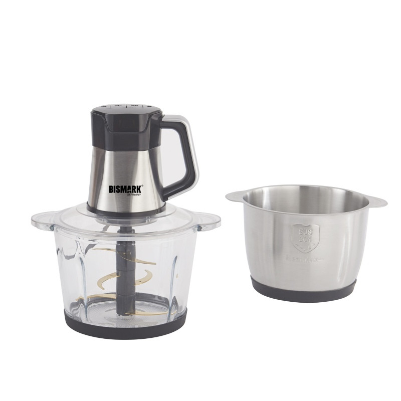 قیمت خرید خردکن دوکاسه 3 لیتری بیسمارک مدل BMC503 قیمت خرید خردکن دوکاسه 3 لیتری بیسمارک مدل BMC503