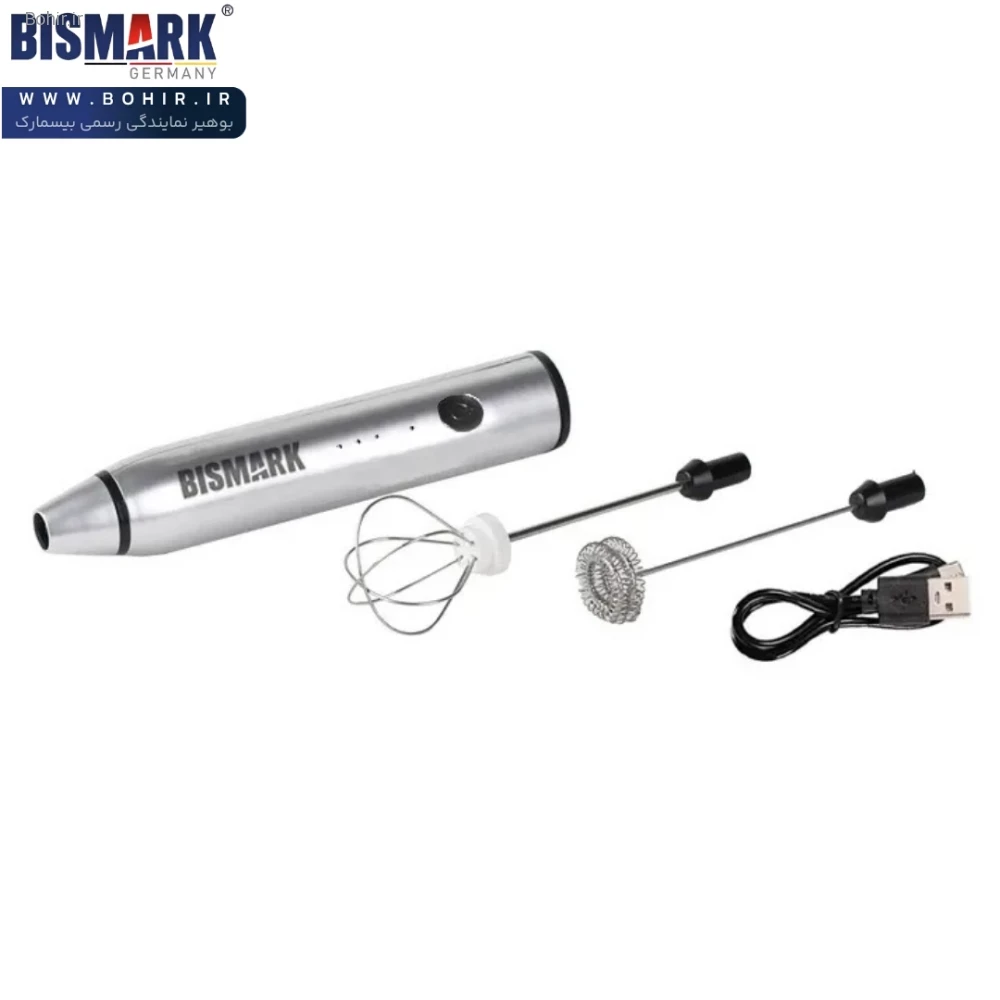 همزن و فوم ساز شیر شارژی بیسمارک مدل BMH167
